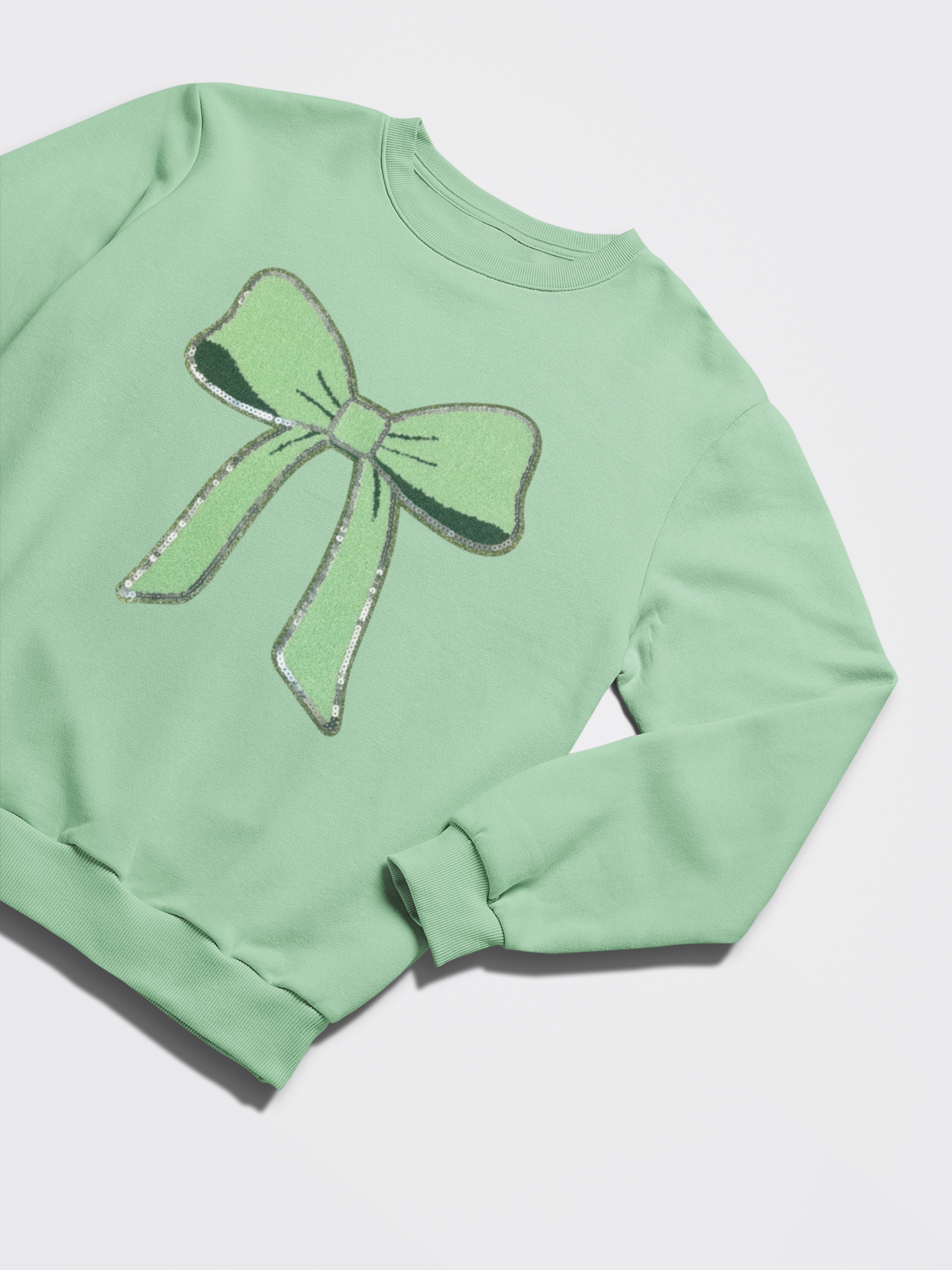 The Green Bow - Chenille Patch