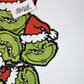 The Grinch Face - Chenille Patch