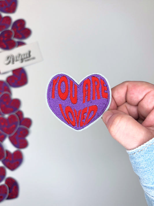 You Are Loved - Iron-on Patch