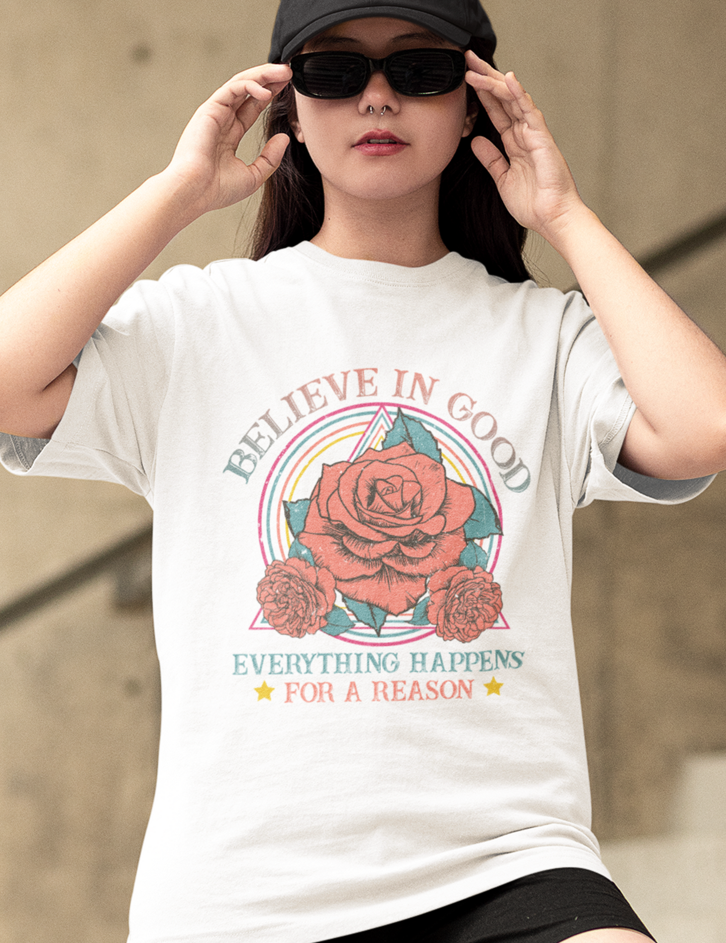 Believe in Good Everything Happens For a Reason - DTF Transfer