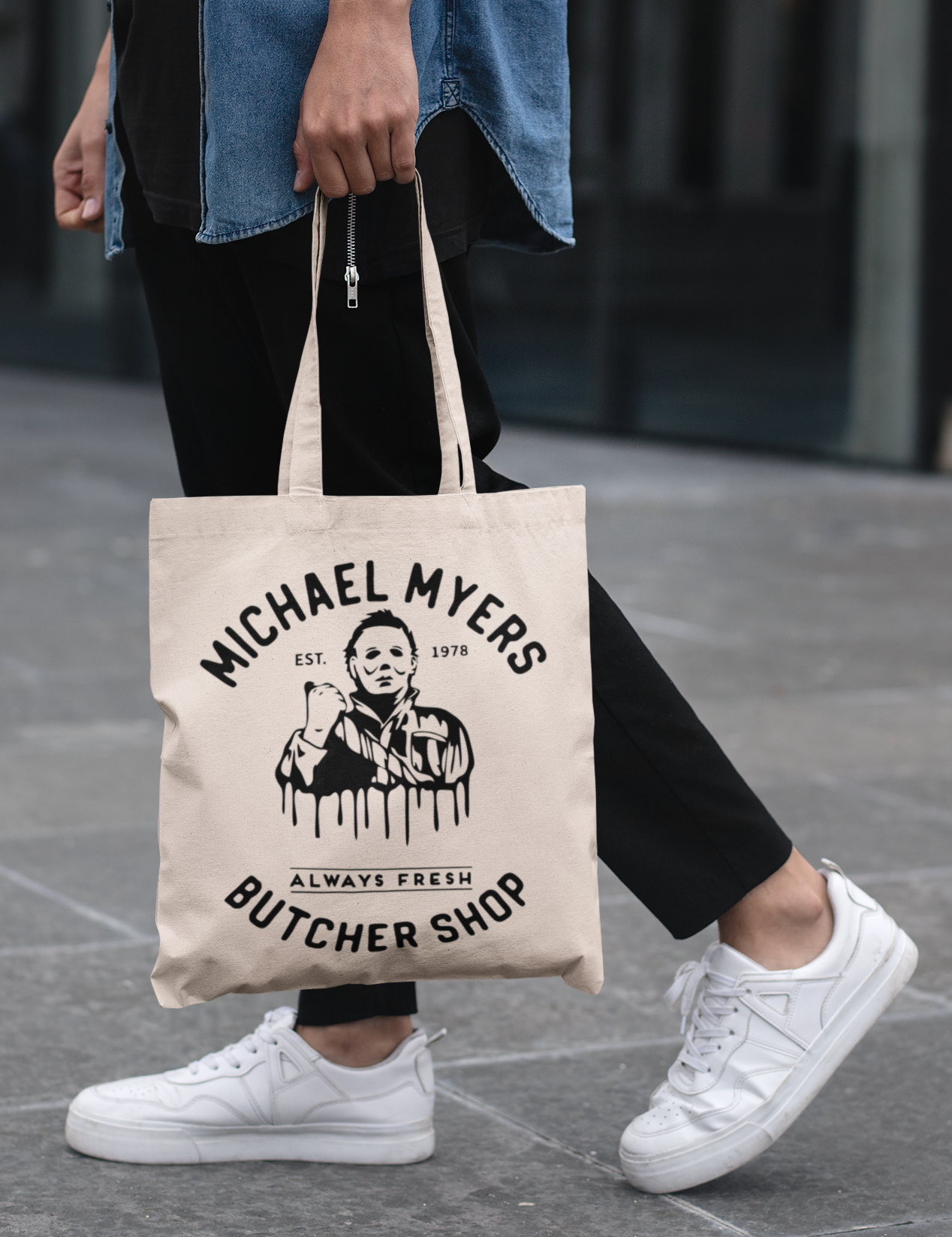 Michael Myers Butcher Shop - DTF Transfer